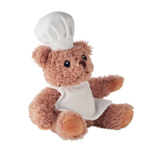 TEDDCHEF Plüss mackó szakács Fehér 