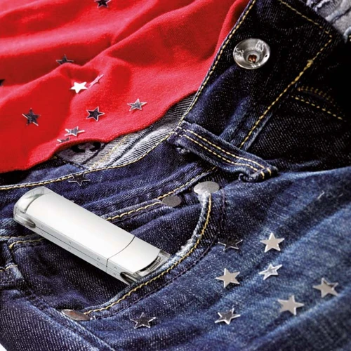 Téglalap alakú fém USB pendrive 1-64GB.  