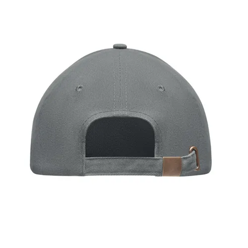TEKAPO 6 panel baseball sapka 270g/m² Szürke 