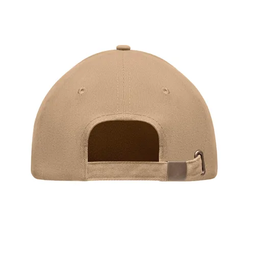TEKAPO 6 panel baseball sapka 270g/m² Bézs 