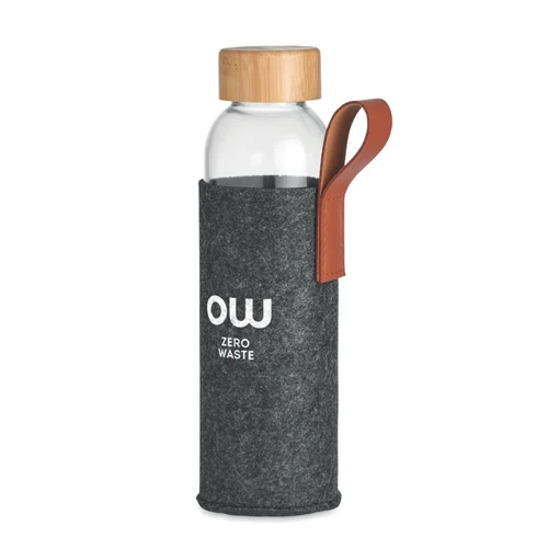 THAI Üveg palack 500 ml Kőszürke 