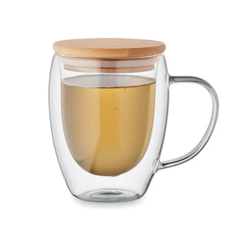 TIRAL Duplafalú boroszilikát 250ml Atlatszo 