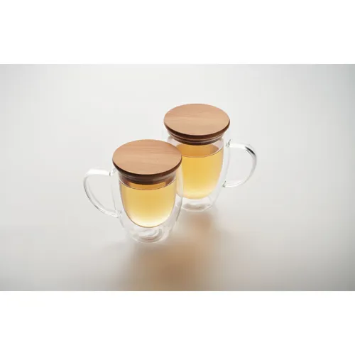 TIRAL Duplafalú boroszilikát 250ml Atlatszo 