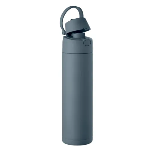 TOIEN ONE Szimplafalú palack 650 ml Petrolkék 