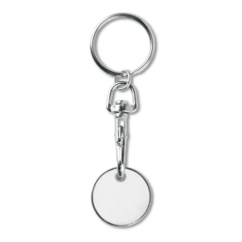 TOKENRING Érmés kulcstartó (EUR) Fehér 