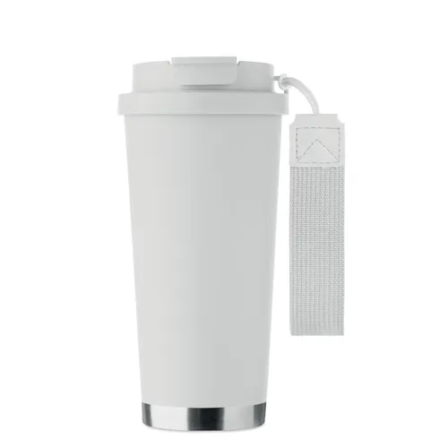 TOPAZ LARGE Duplafalú pohár 500 ml Fehér 