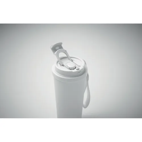 TOPAZ LARGE Duplafalú pohár 500 ml Fehér 