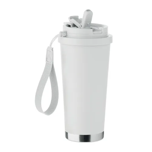 TOPAZ LARGE Duplafalú pohár 500 ml Fehér 