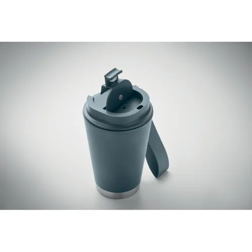 TOPIZ Duplafalú pohár 300 ml Petrolkék 
