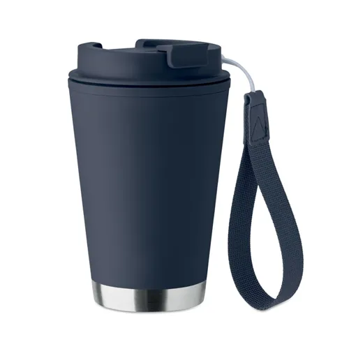 TOPIZ Duplafalú pohár 300 ml sötétkék 