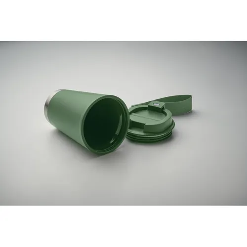 TOPIZ Duplafalú pohár 300 ml sötétzöld 