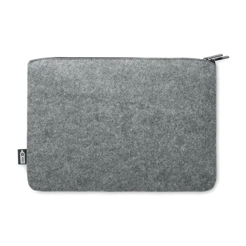 TOPLO RPET filc cipzáras laptoptáska Szürke 