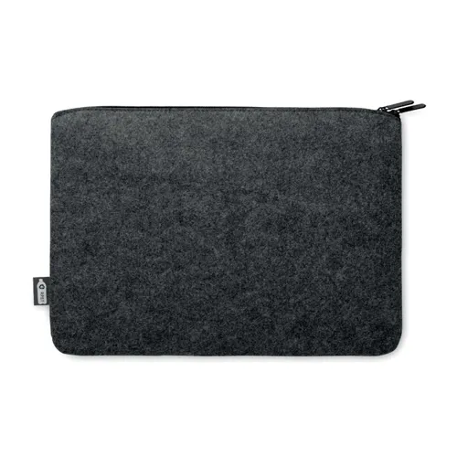 TOPLO RPET filc cipzáras laptoptáska Kőszürke 