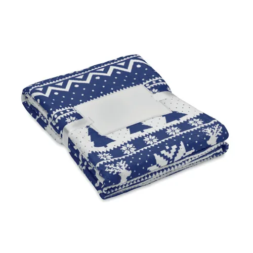TOSTI RPET fleece takaró 190 g/m² Kék 