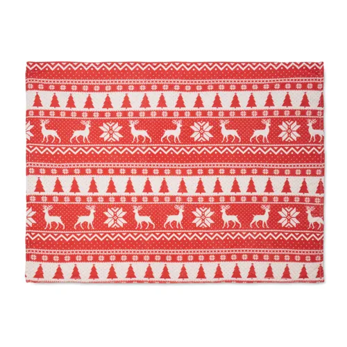 TOSTI RPET fleece takaró 190 g/m² Piros 