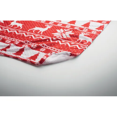 TOSTI RPET fleece takaró 190 g/m² Piros 