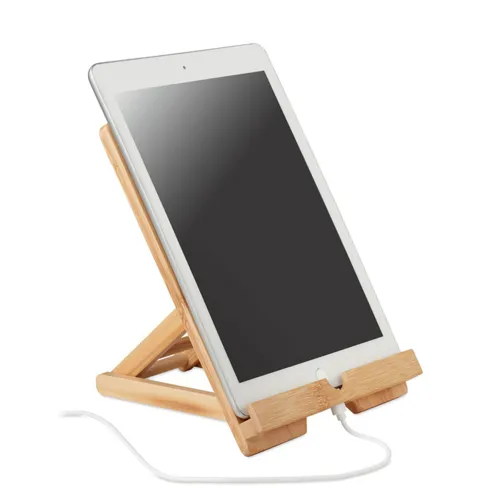 TUANUI Bambusz tablet állvány Barna 