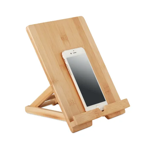 TUANUI Bambusz tablet állvány Barna 