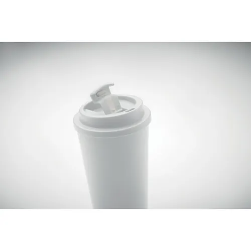 TUESDAY Duplafalú pohár 450 ml Fehér 