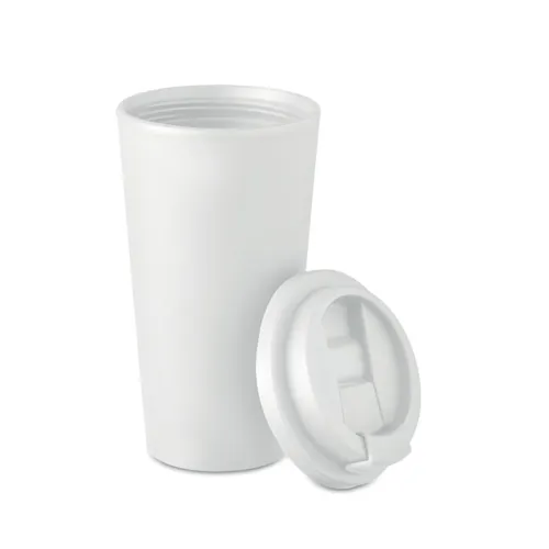 TUESDAY Duplafalú pohár 450 ml Fehér 