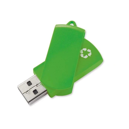 Újrahasznosított műanyag USB pendrive 1-64GB.  