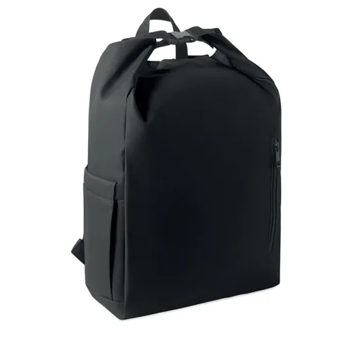 UNITON 15 col rolltop laptop hátizsák Fekete 
