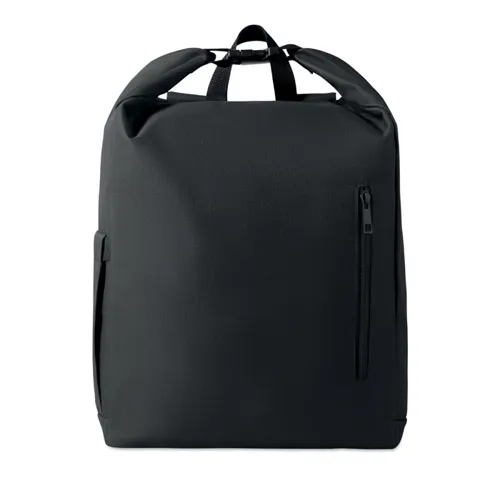 UNITON 15 col rolltop laptop hátizsák Fekete 