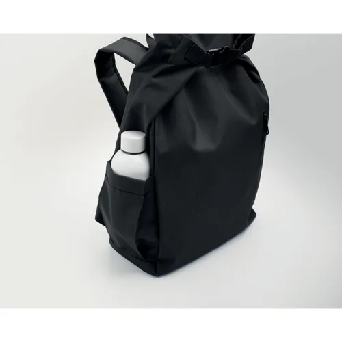 UNITON 15 col rolltop laptop hátizsák Fekete 