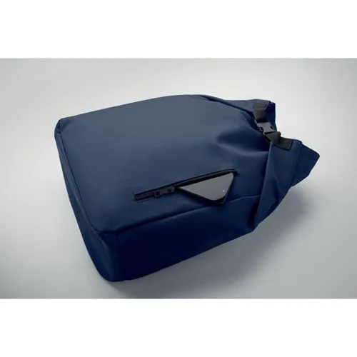 UNITON 15 col rolltop laptop hátizsák Francia Tengerészkék 
