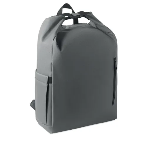 UNITON 15 col rolltop laptop hátizsák Kőszürke 