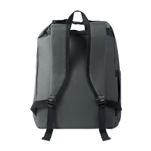 UNITON 15 col rolltop laptop hátizsák Kőszürke 