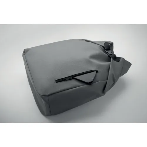 UNITON 15 col rolltop laptop hátizsák Kőszürke 