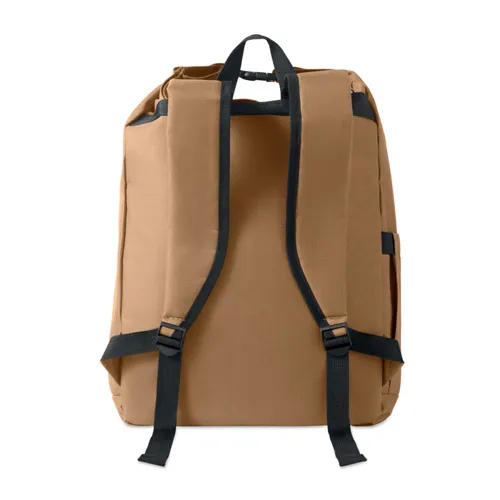 UNITON 15 col rolltop laptop hátizsák Khaki 