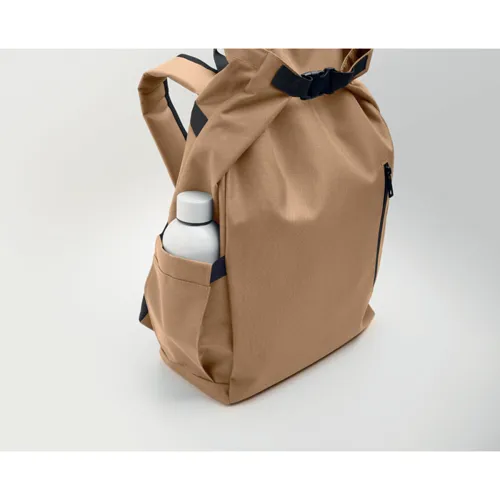 UNITON 15 col rolltop laptop hátizsák Khaki 