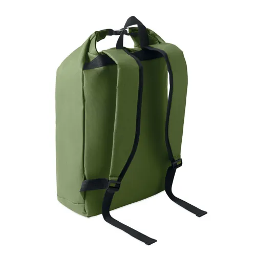UNITON 15 col rolltop laptop hátizsák Katona Zöld 