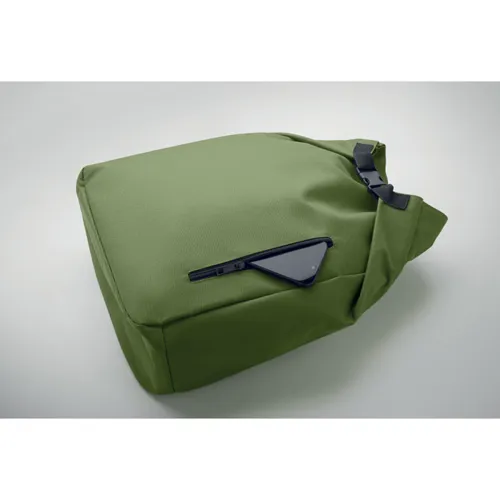 UNITON 15 col rolltop laptop hátizsák Katona Zöld 