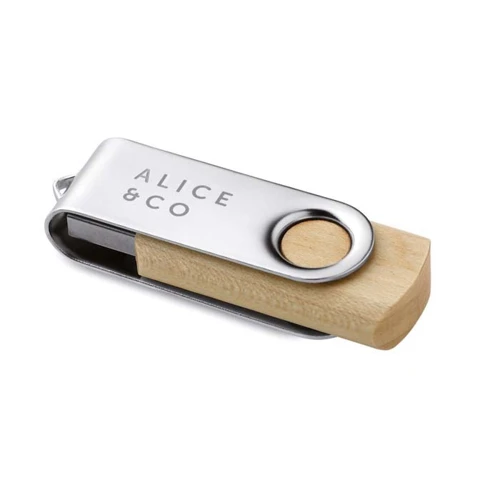 USB pendrive, fa házzal 1-64GB.  