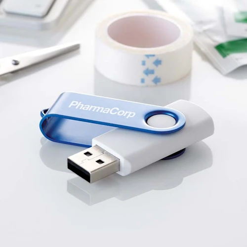 USB pendrive fehér házzal 1-64GB.  