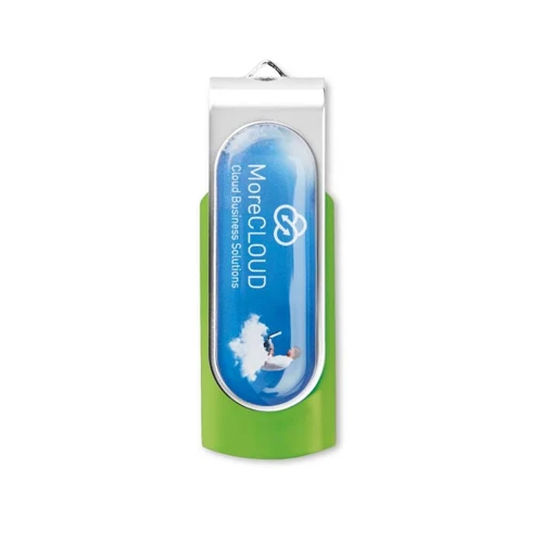 USB pendrive műgyanta matricával 1-64GB.  
