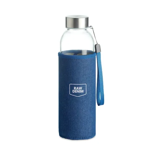 UTAH DENIM Üveg palack tokban, 500 ml Kék 