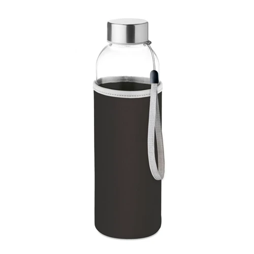 UTAH GLASS Üveg palack 500 ml Fekete 