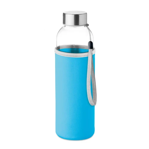 UTAH GLASS Üveg palack 500 ml Türkiz 