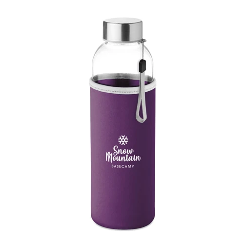 UTAH GLASS Üveg palack 500 ml Lila 