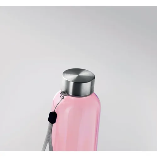 UTAH RPET RPET palack, 500 ml Áttetsző Rózsaszín 
