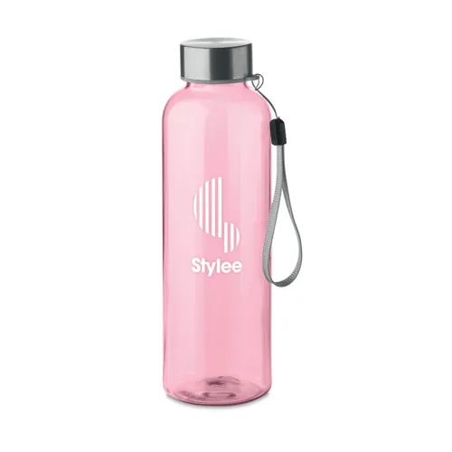 UTAH RPET RPET palack, 500 ml Áttetsző Rózsaszín 