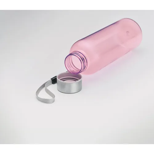 UTAH RPET RPET palack, 500 ml Áttetsző Rózsaszín 