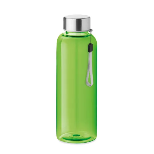 UTAH RPET RPET palack, 500 ml Áttetsző Lime 