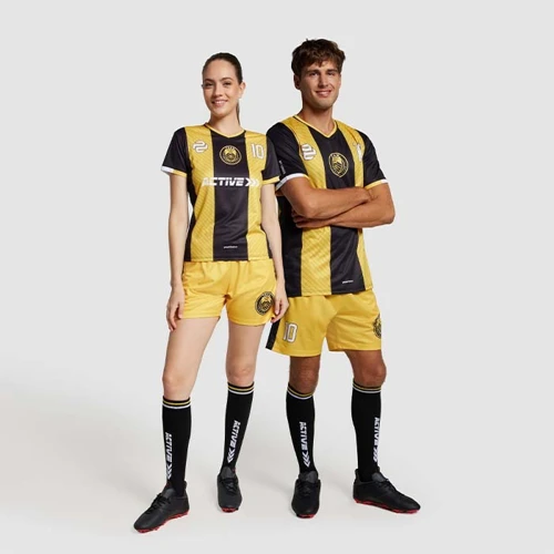 V-nyakú sport mez  
