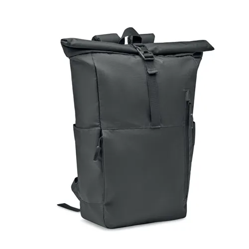 VALLEY ROLLPACK 300D RPET roll top hátizsák Fekete 