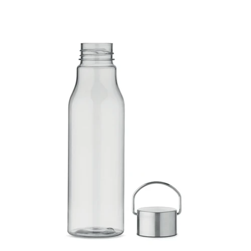 VERNAL RPET palack, acél fedél 600 ml Áttetsző 